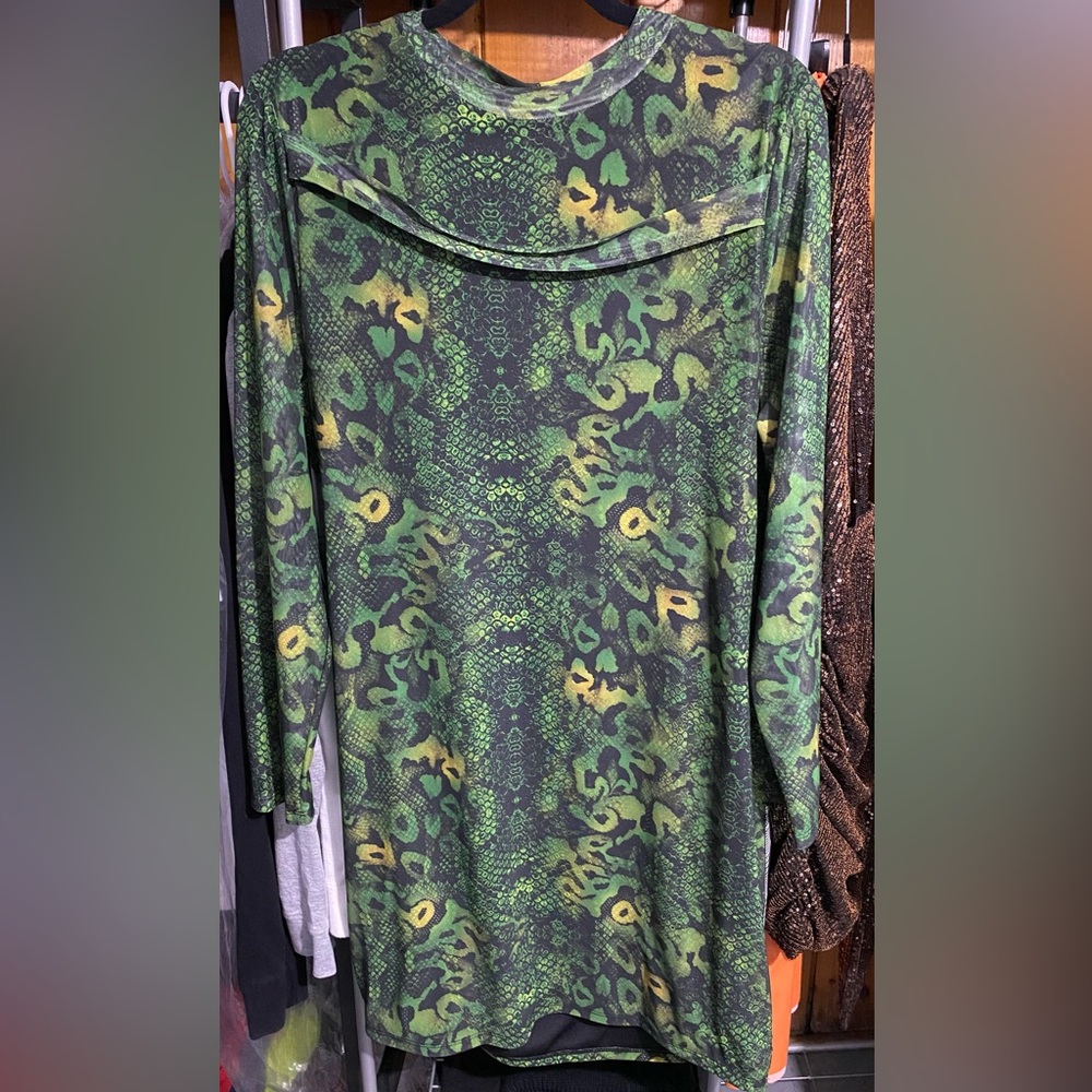 SHEIN snakeskin dress